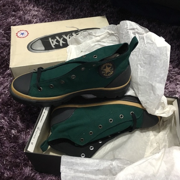 Converse green and gold - Picture 2 of 2